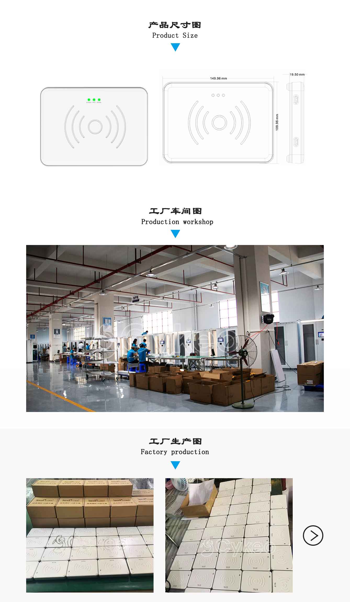 UHF桌面读卡器