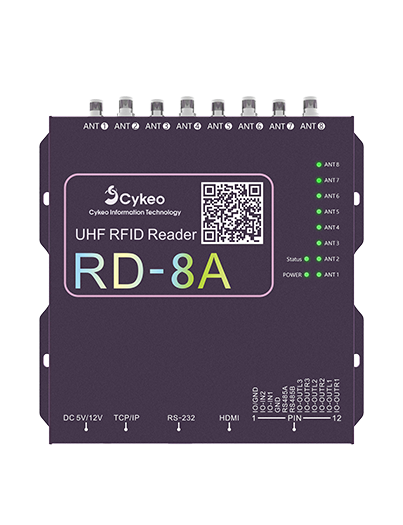 RFID八通道读写器